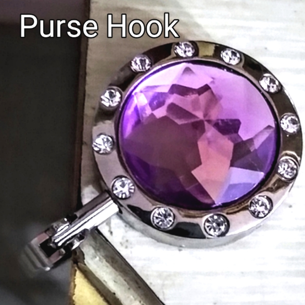 Portable Handbag Holder/Purse Hook - Picture 8 of 17